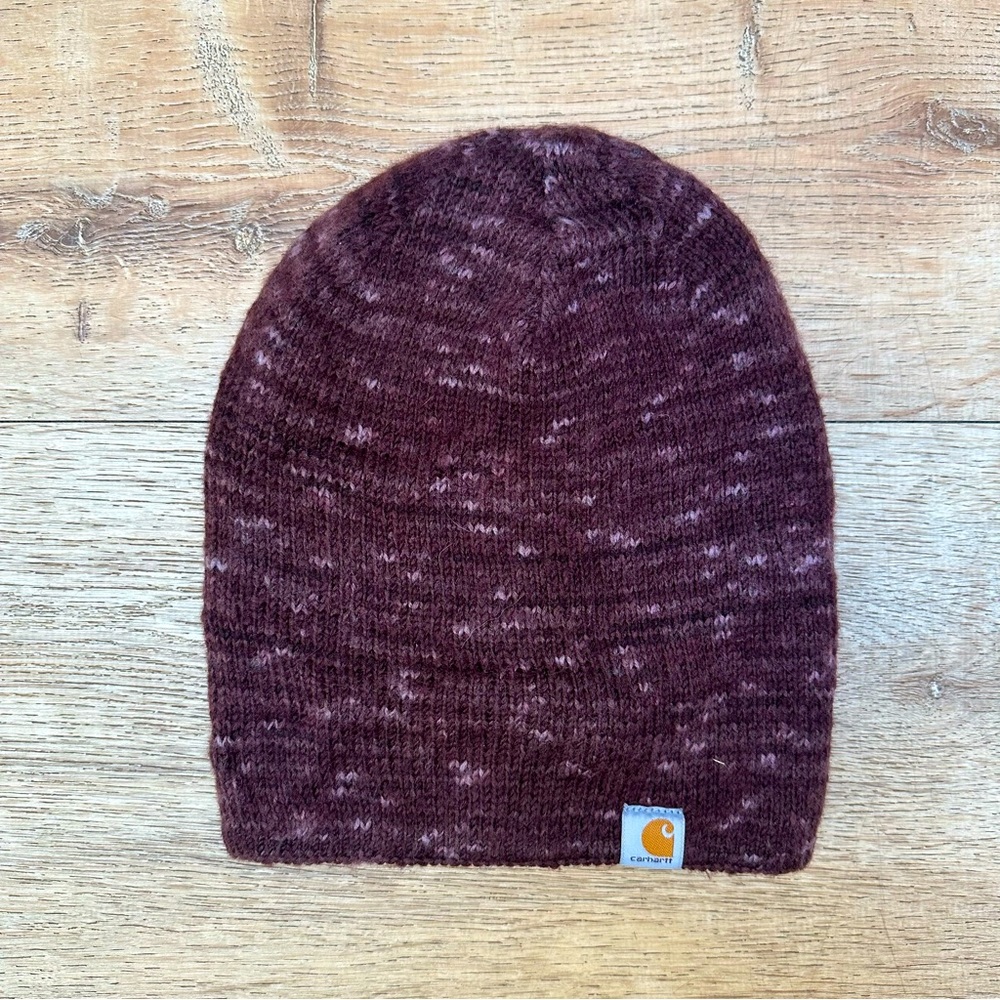 Carhartt purple beanie